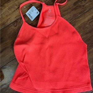 FP Movement by Free People Vibrant Coral Bandeau